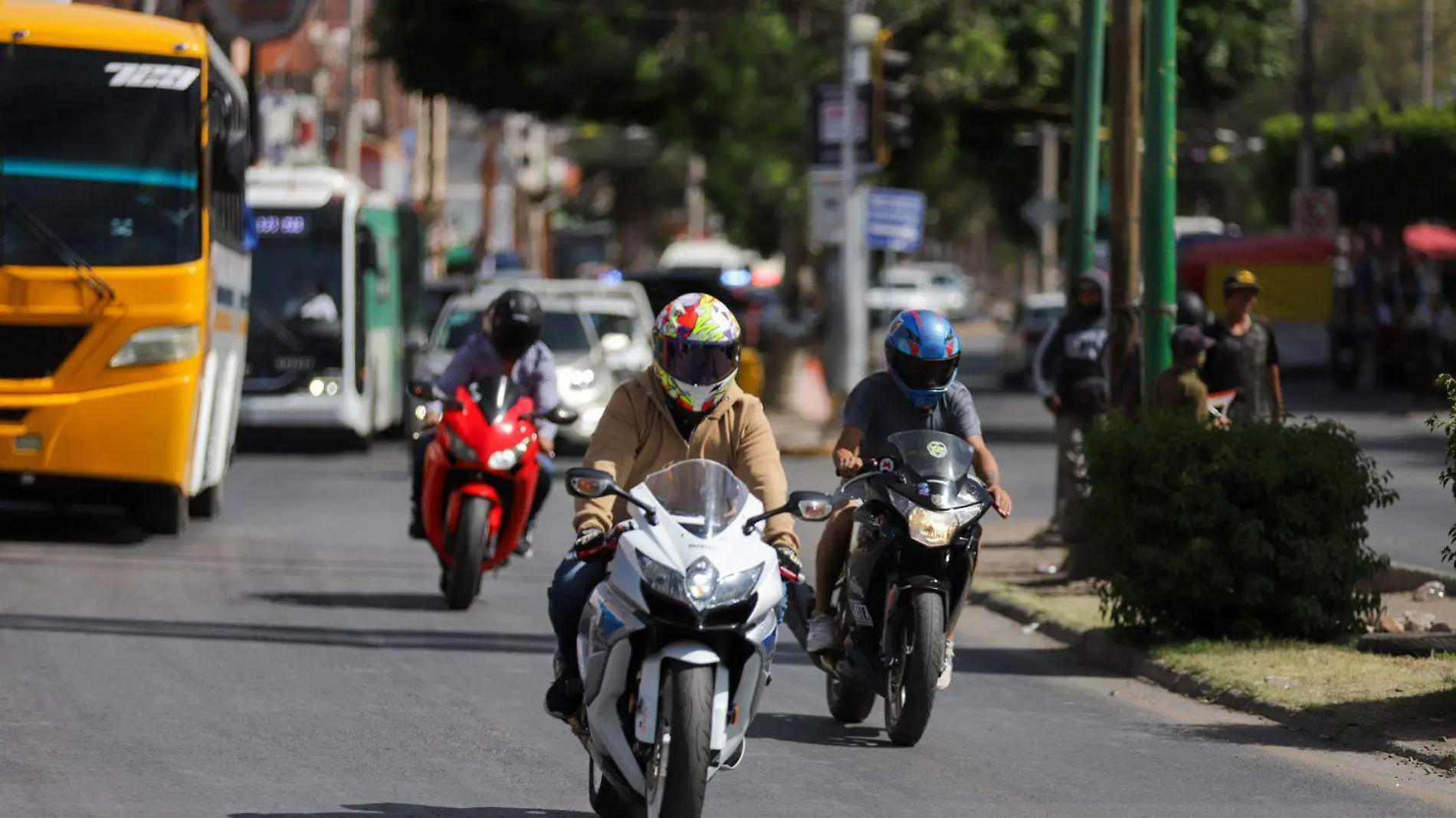 tráfico en SLP